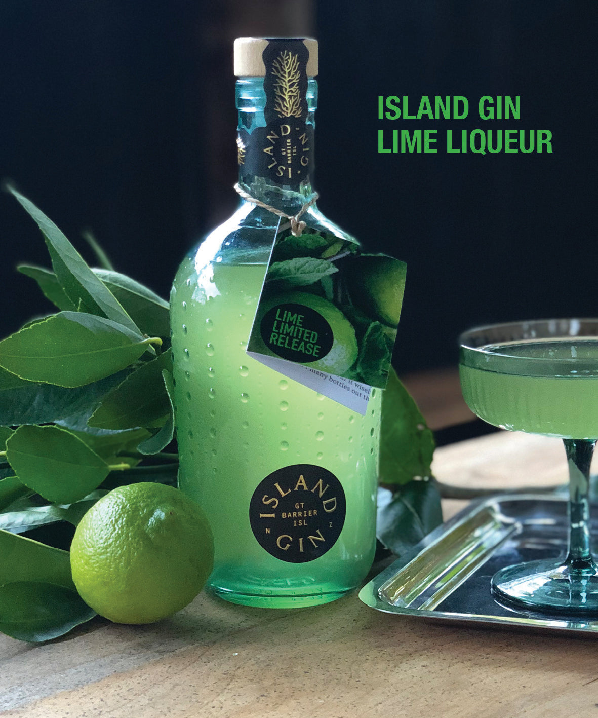 Lime gin liqueur  - final release ( limited stock )